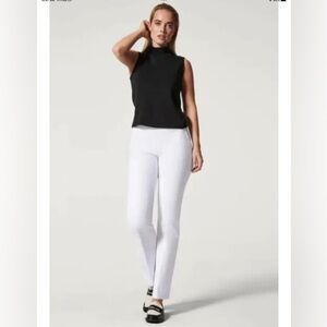 Spanx Kick Flare Classic White Pant Size XL Petite Women